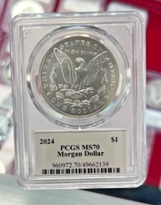 2024 PCGS MS70 Morgan