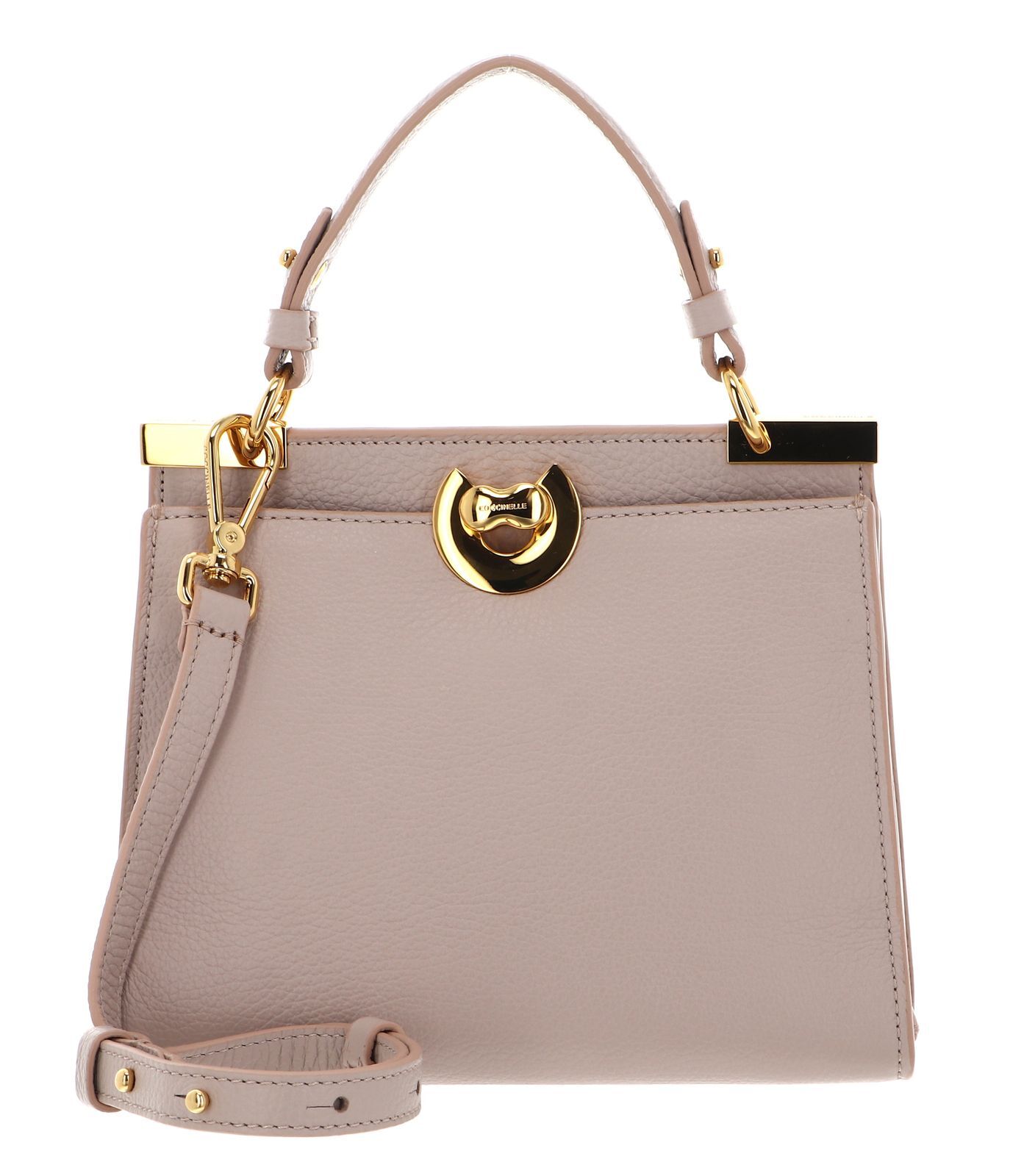 COCCINELLE handbag Binxie Handbag Grained Leather S Rosette