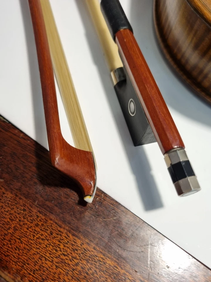 TBABIT'25 Promo! "The Bows are back in Town!" Brazilwood Violin Bow 1/4 student - Image 4 of 4