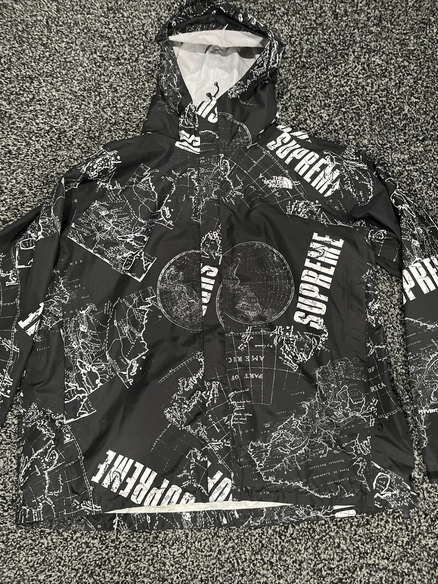 SUPREME NORTH FACE VENTURE JACKET NEW SIZE X-LARGE BLACK SUPREME NORTH FACE VENTURE JACKET NEW SIZE X-LARGE BLACK