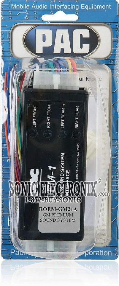Kit de interfaz de sistema PAC ROEM-GM21A para reemplazar radio de fábrica para GM/Chevy seleccionado Foto 3 de 3