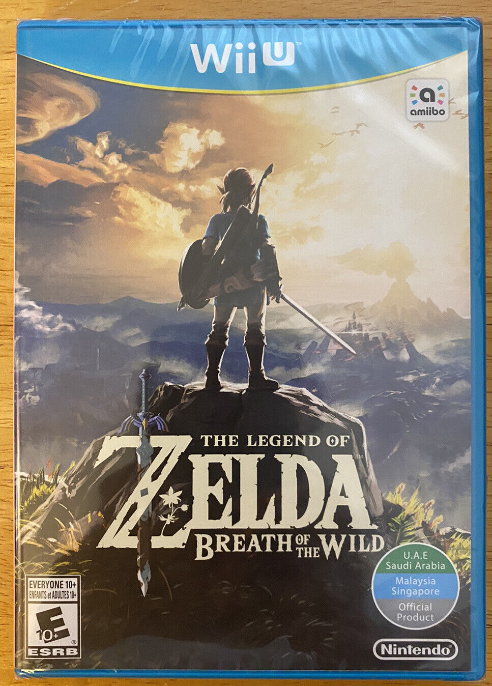 The Legend of Zelda: Breath of the Wild Wii U Complete with Manual no  scratches