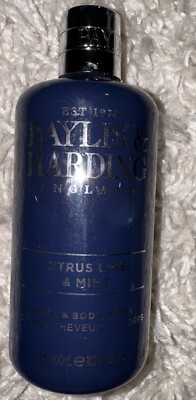 Baylis & Harding Citrus & Lime,mint Hair&Body Wash 10 Oz  