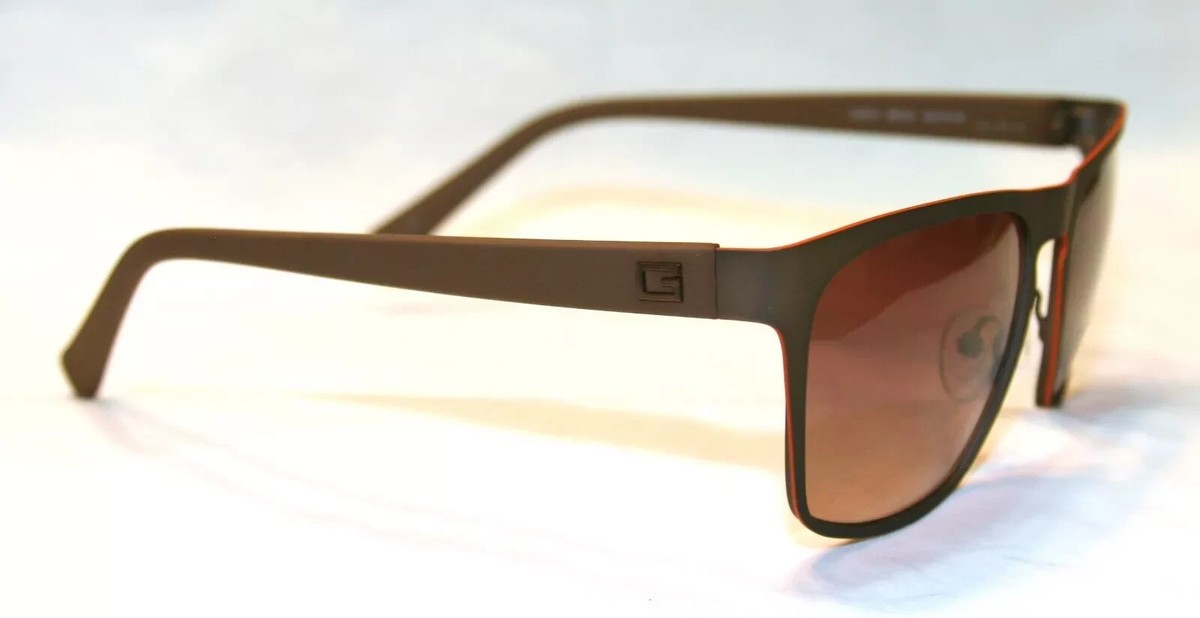 Guess Men's Sunglasses GU6815-BRN-34 Brown Bronze Metal Frames NEW