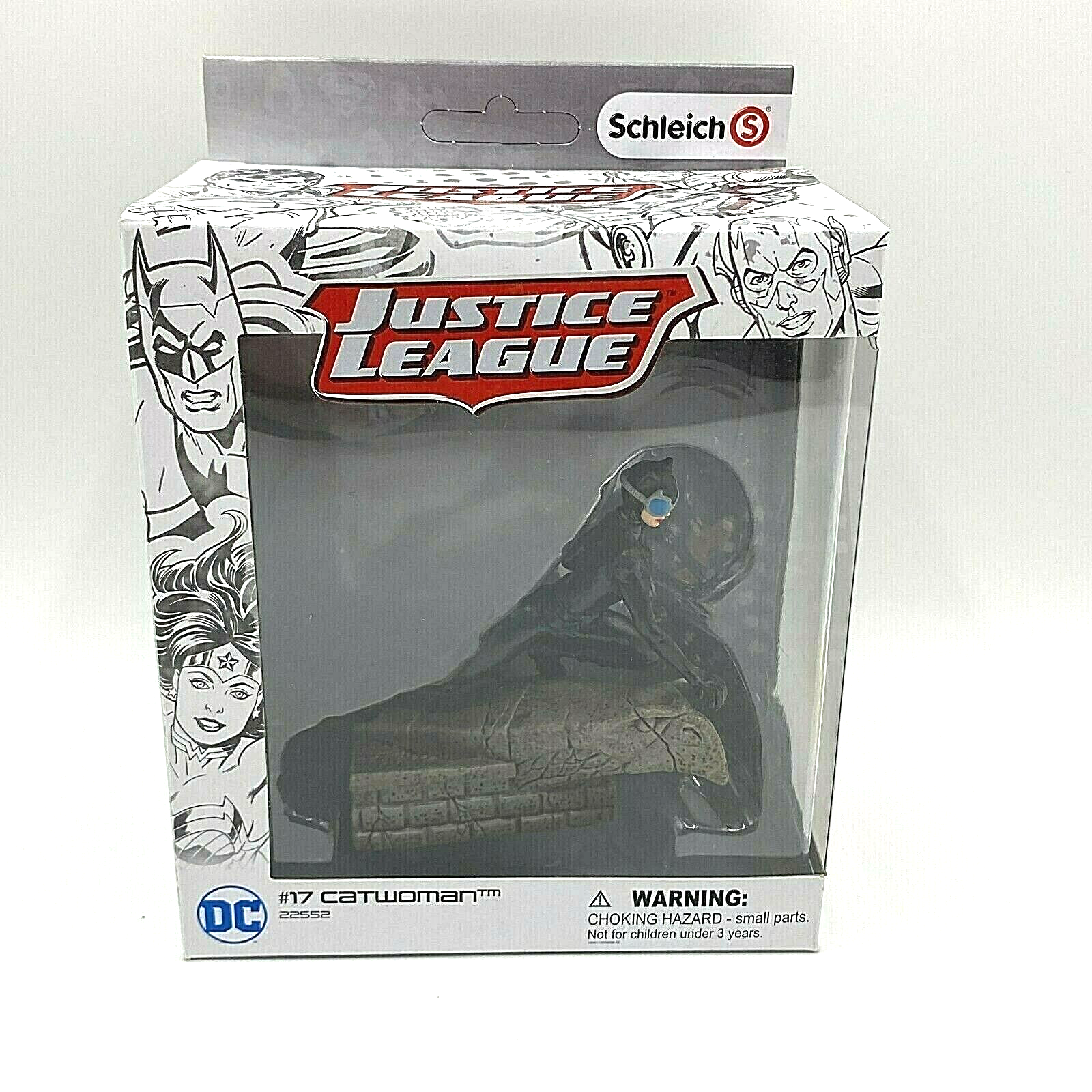 Dc Comics Justice League Catwoman Figure Hand Painted Schleich NEW AND SEALED