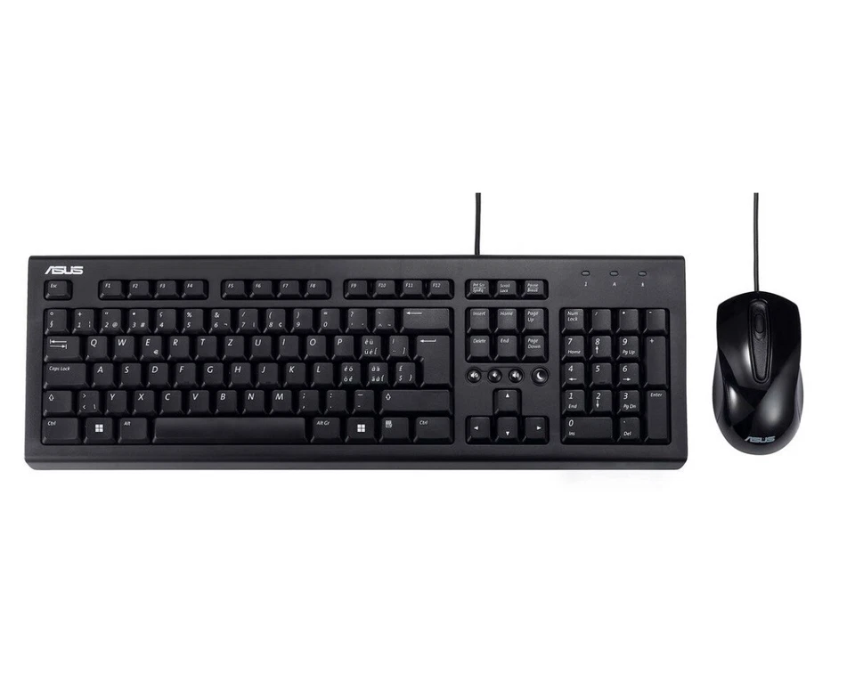 Asus U2000 Wired Keyboard and Mouse Desktop Kit - Image 2 of 2