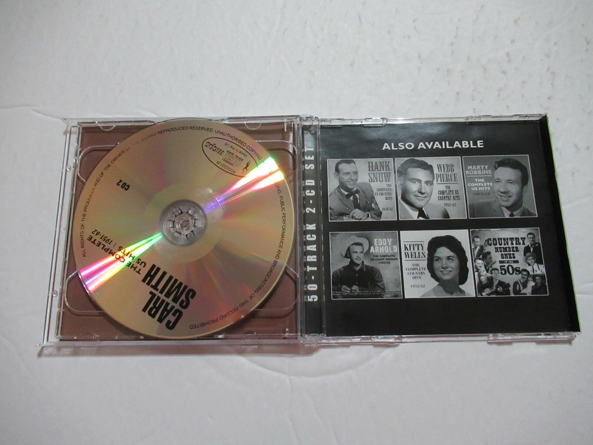Complete Us Hits 1951-62 by Carl Smith (CD, 2015) 50 Tracks Complete Us Hits 1951-62 by Carl Smith (CD, 2015) 50 Tracks