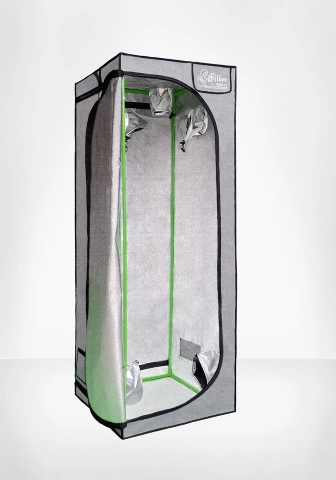 Growbox 70 x 70 x 200cm / Gewächshaus Pflanzenzelt Growzelt - Indoor Grow 600D - Bild 3 von 4