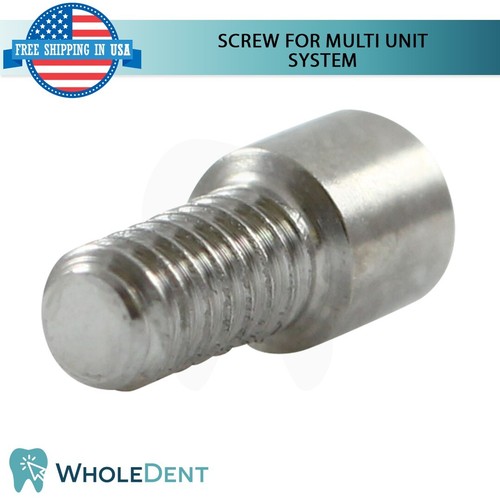 5X Straight Multi Unit 1.4mm Slim Abutment Attachment CAD/CAM Set Int Hex 2.0mm - Imagen 7 de 7