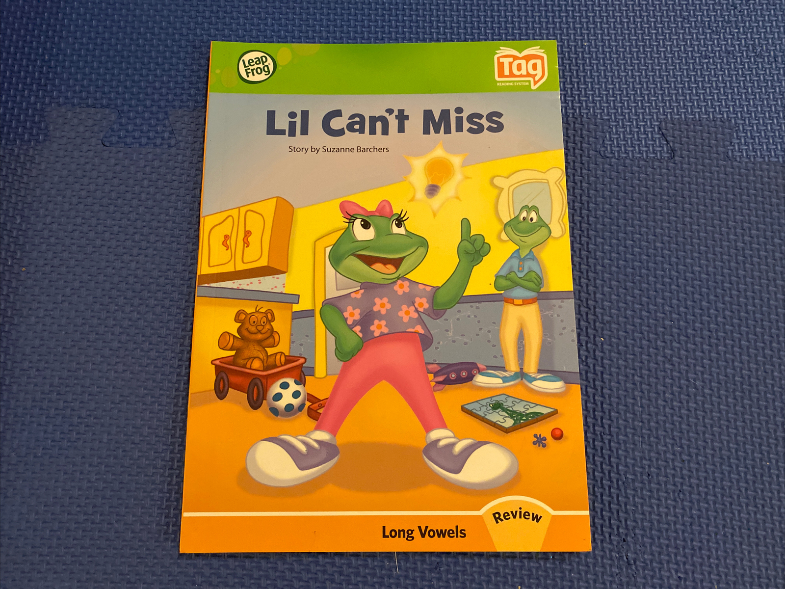 LeapFrog Tag Pen LeapReader LEARN TO READ Book — At The Lake In June