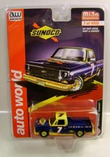 1973 '73 CHEVY CHEYENNE PICKUP TRUCK SUNOCO MIJO AUTO WORLD DIECAST 2020