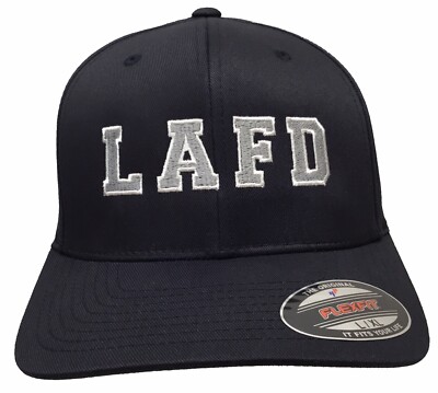 Los Angeles LAFD Noir L/XL Flexfit | eBay
