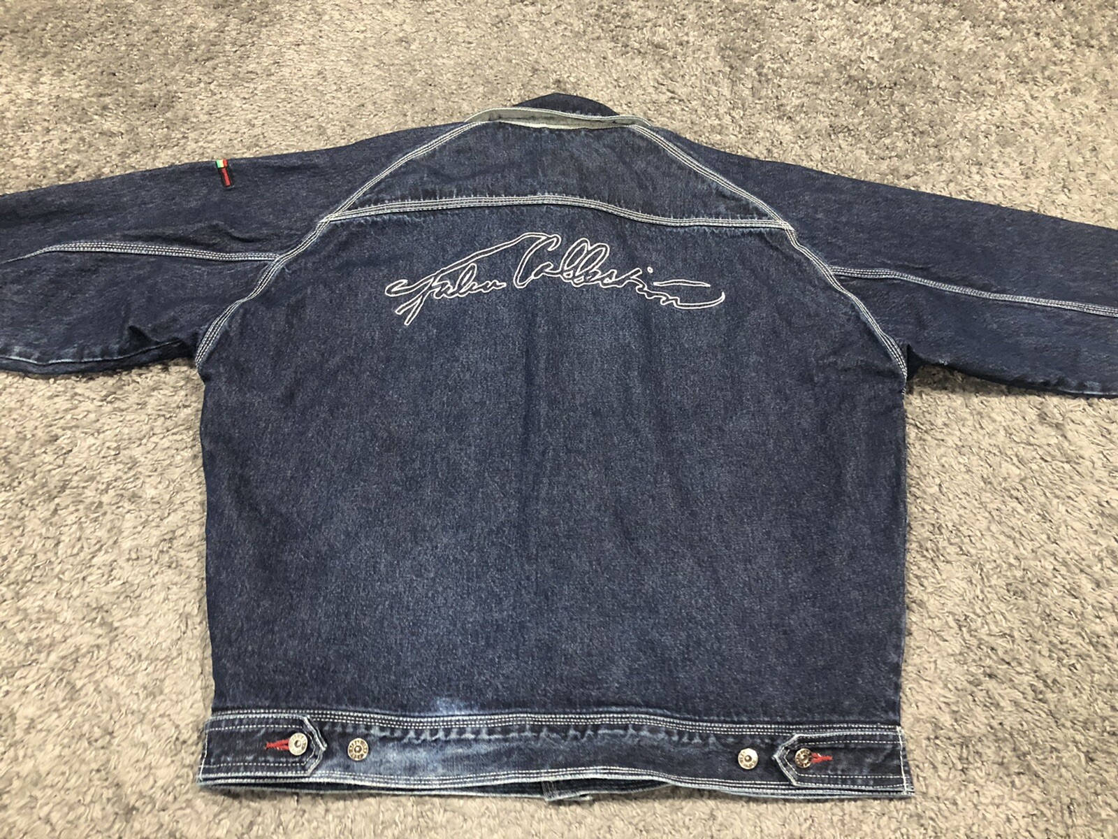 Fubu Limited Edition Mens Denim Jacket XXL Dark Wash … Gem