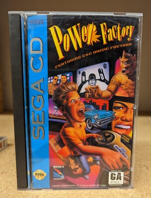 Power Factory Featuring C + C Music Factory - Sega CD, 1992