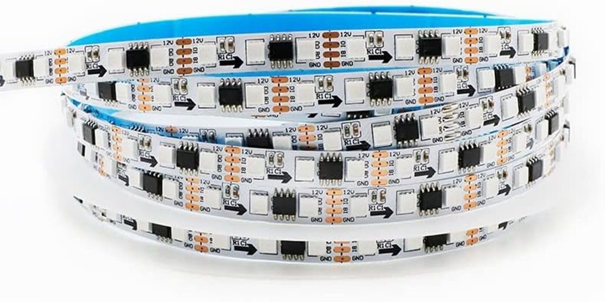 MT16703 Pixel Addressable RGB Full Color LED Light Strip 12V 4Pin
