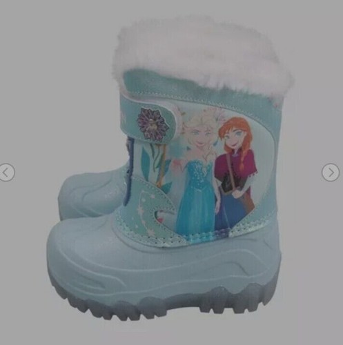 ¡NUEVO CON ETIQUETAS! Disney Botas de Invierno Con Iluminación LED Niñas Pequeñas Frozen Azul ¡ENVÍO GRATUITO! - Imagen 7 de 9
