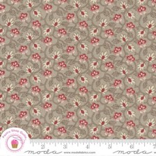 Moda CHATEAU De CHANTILLY 13945 12 Roche Brown FRENCH GENERAL Quilt Fabric