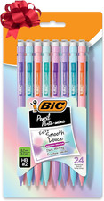 BIC Xtra Smooth Mechanical Pencils 0.7mm No Smudge Clean Erasing 24-Count Set