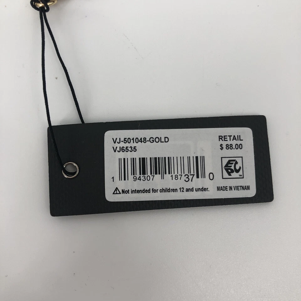 "Collar colgante araña Vince Camuto perla de agua dulce tono dorado 17"" de largo" Foto 4 de 4