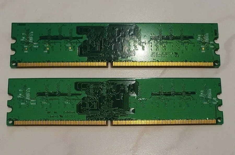 2x 512MB A Data DDR2 533(4) U-DIMM Desktop Memory A70-950801 - Image 2 of 2