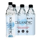 Icelandic Glacial Natural Spring Alkaline Water Liter Count 1 Litre 202.8 Fl ...