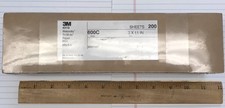 200 SHEETS.  3M 431Q  3&rdquo; X 11&rdquo; 600C WET OR DRY PAPER PSA SHEETS. (loc stk)