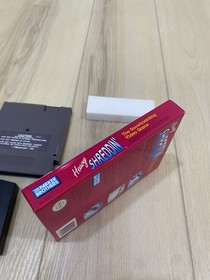 Heavy Shreddin' Snowboarding NES Box Sleeve Cartridge Styrofoam