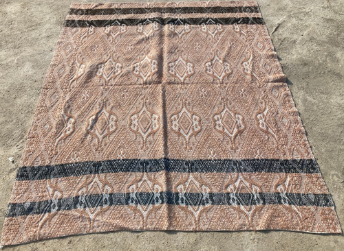 Vintage Traditional Handmade Beautiful Turkish Kilim Floor Rug Carpet 187x153 cm