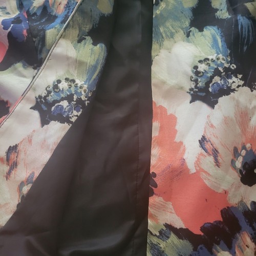 Kasper Women's Dress Jacket Size 4 Looks like a watercolor Great Condition - Picture 6 of 9