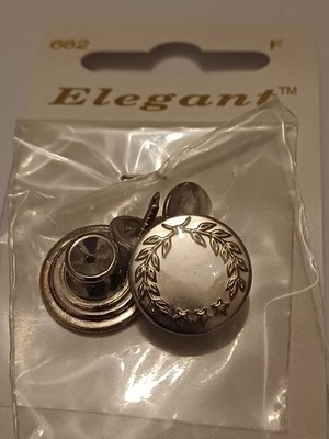 17 mm x 10 Jeans Knöpfe Hammer auf Denim Ersatz DIY für Hosen Jacken