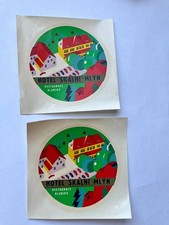 2 Vintage HOTEL Skalni Mlyn Restaurace Blansko, France 3 1/2 x 3 1/2