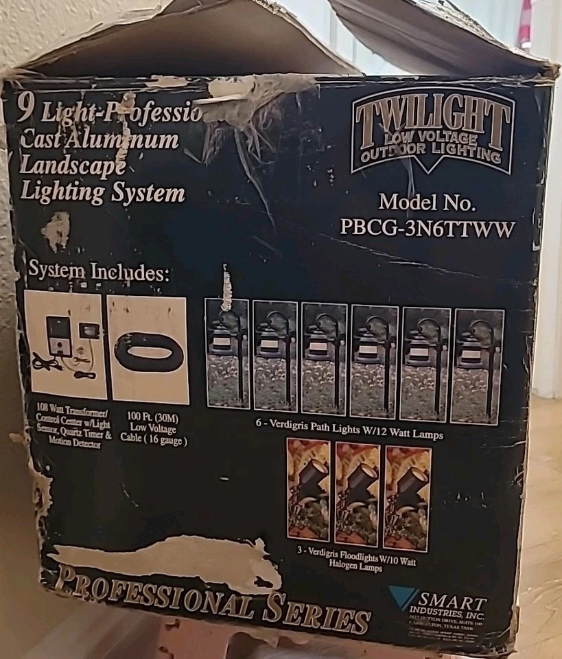 Twilight Cast Aluminum Landscape Lighting System 9 Light PBCG-3N6TTWW - Image 3 of 4