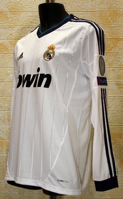 Real Madrid 2012-2013 home long sleeve jersey shirt Kaká #8 | eBay