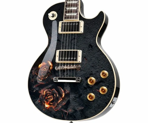 Guitar,Bass,Acoustic Skin Wrap Laminated Vinyl Decal Sticker The Ash Roses GS71