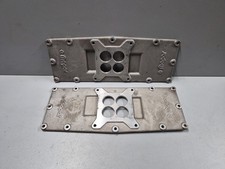 Mopar 426 Hemi Aluminum Intake Manifold Cross Ram Top Cover Plates