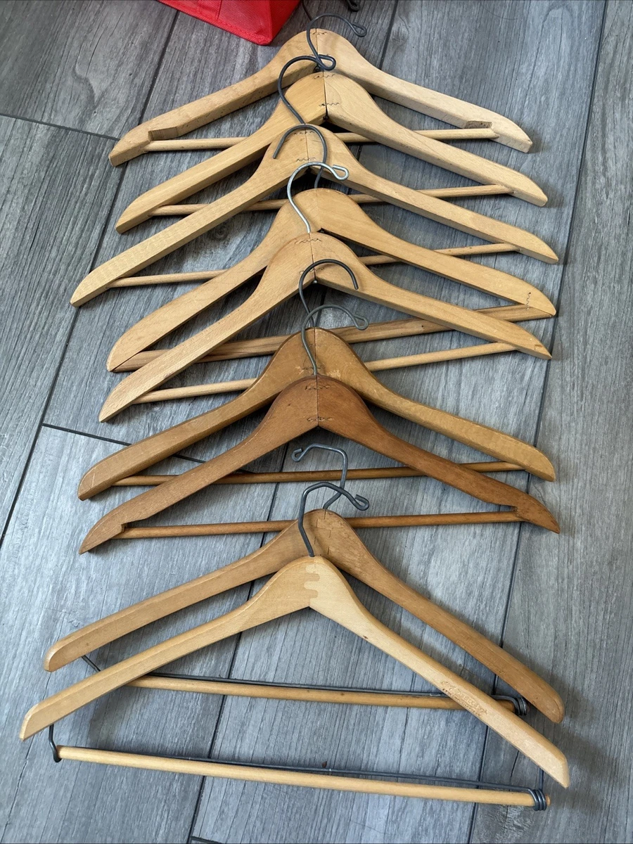 Wooden Standard 1940s Vintage Clothes Hangers for sale | eBay