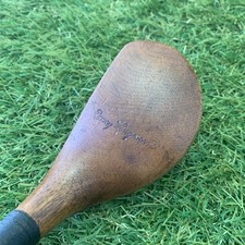 Antique Unknown Maker Spoon Hickory Shaft RH 41.5" B7 16 1915