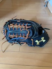 Under Armour Outfield Baseball Glove Lefty Yuki Yanagita New Used Rare