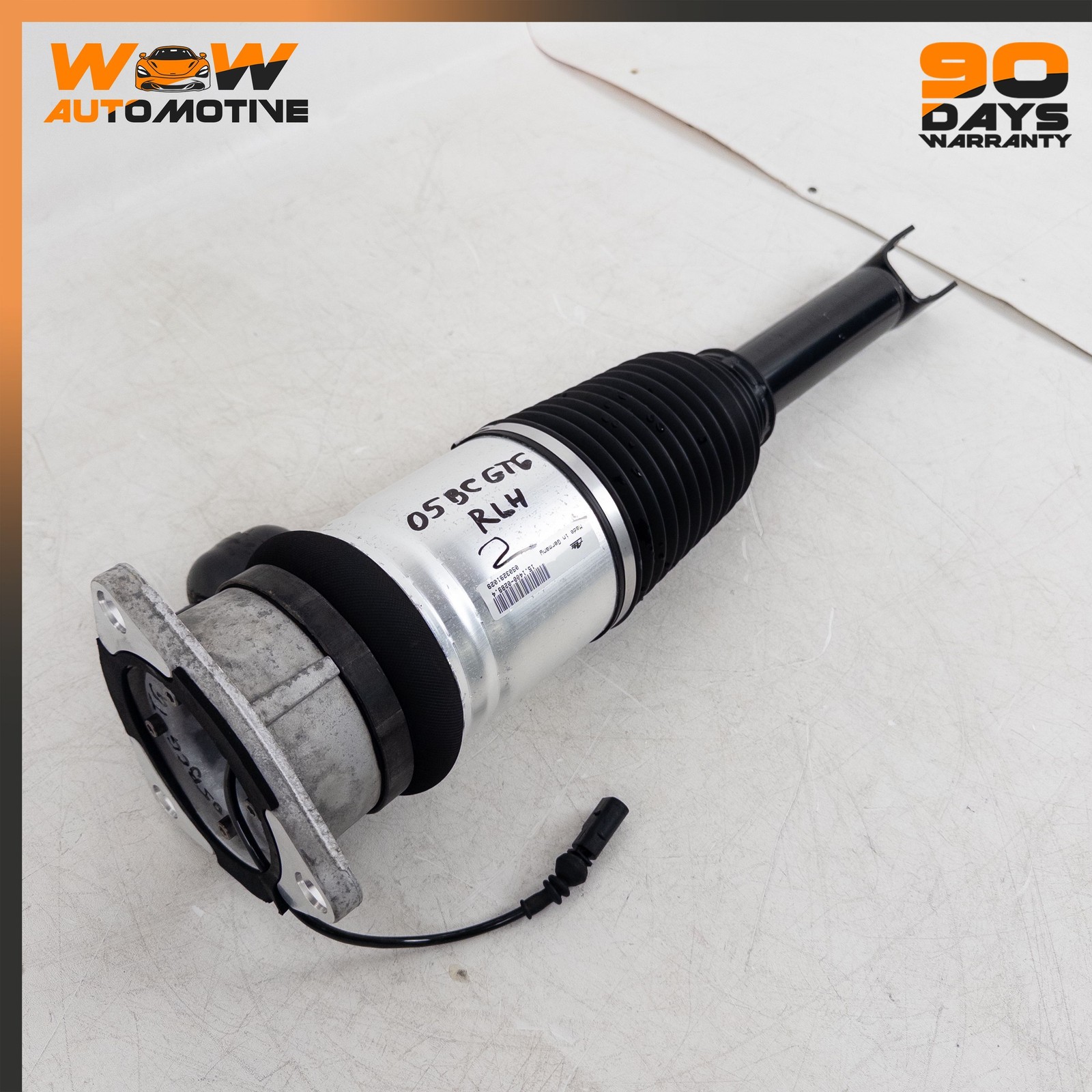 04-10 BENTLEY CONTINENTAL GT REAR LEFT DRIVER SIDE AIR SHOCK STRUT OEM