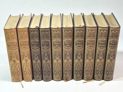 Ausgewählte Romane und Novellen. 10 Bände. (= David Copperfield, 2 Bde; Der Rari