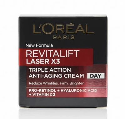 L'Oréal Paris Revitalift Laser x3 Tagescreme 50 ml,dreifache Anti-Falten-Wirkung - Bild 1 von 2