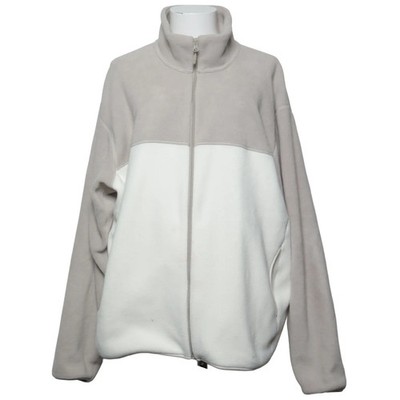 Uniqlo, Fleecejacke, Damen, Größe: XL, Beige/Weiß, Recyceltes Polyester #VTm