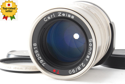 [Near Mint] Carl Zeiss Sonnar T 90mm F2.8 Contax G Mount for G1 G2 From JAPAN