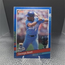 Donruss 1991 George Brett Kansas City Royals Base Trading Card #201