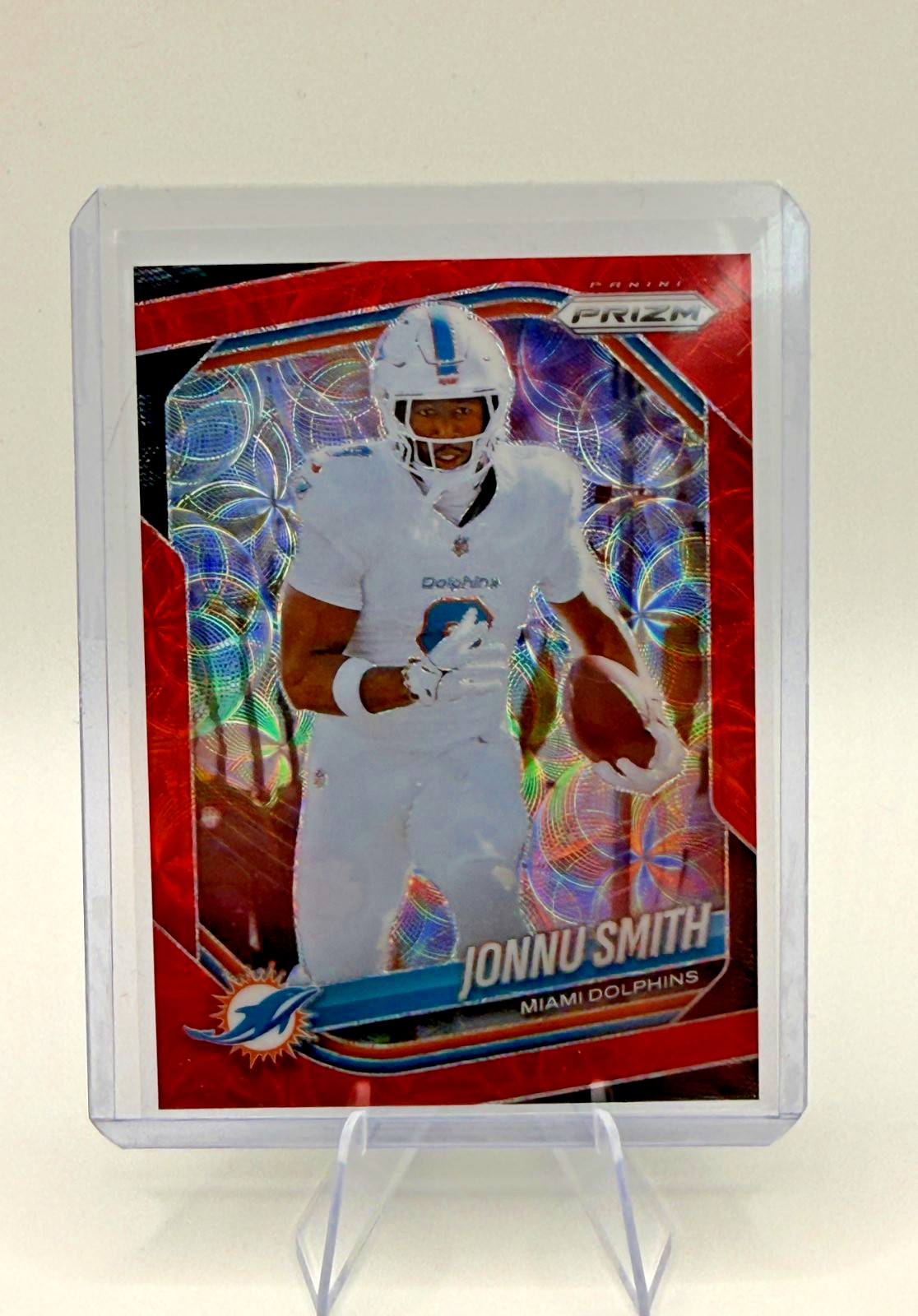 2025 Panini Prizm Choice Jonnu Smith Red /20 