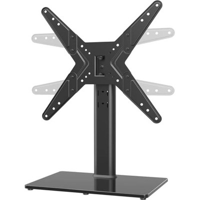 Universal Schwenkbarer TV Ständer/Sockel Tischplatte TV Ständer für 21 bis 55 Zoll Fernseher mit 90