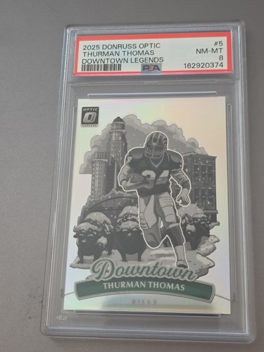 2025 Donruss Optic Thurman Thomas Base (RAW)