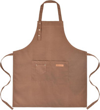 Art Aprons for Women Painting Pottery Baking, Mens Buckle Straps Kitchen Apron w