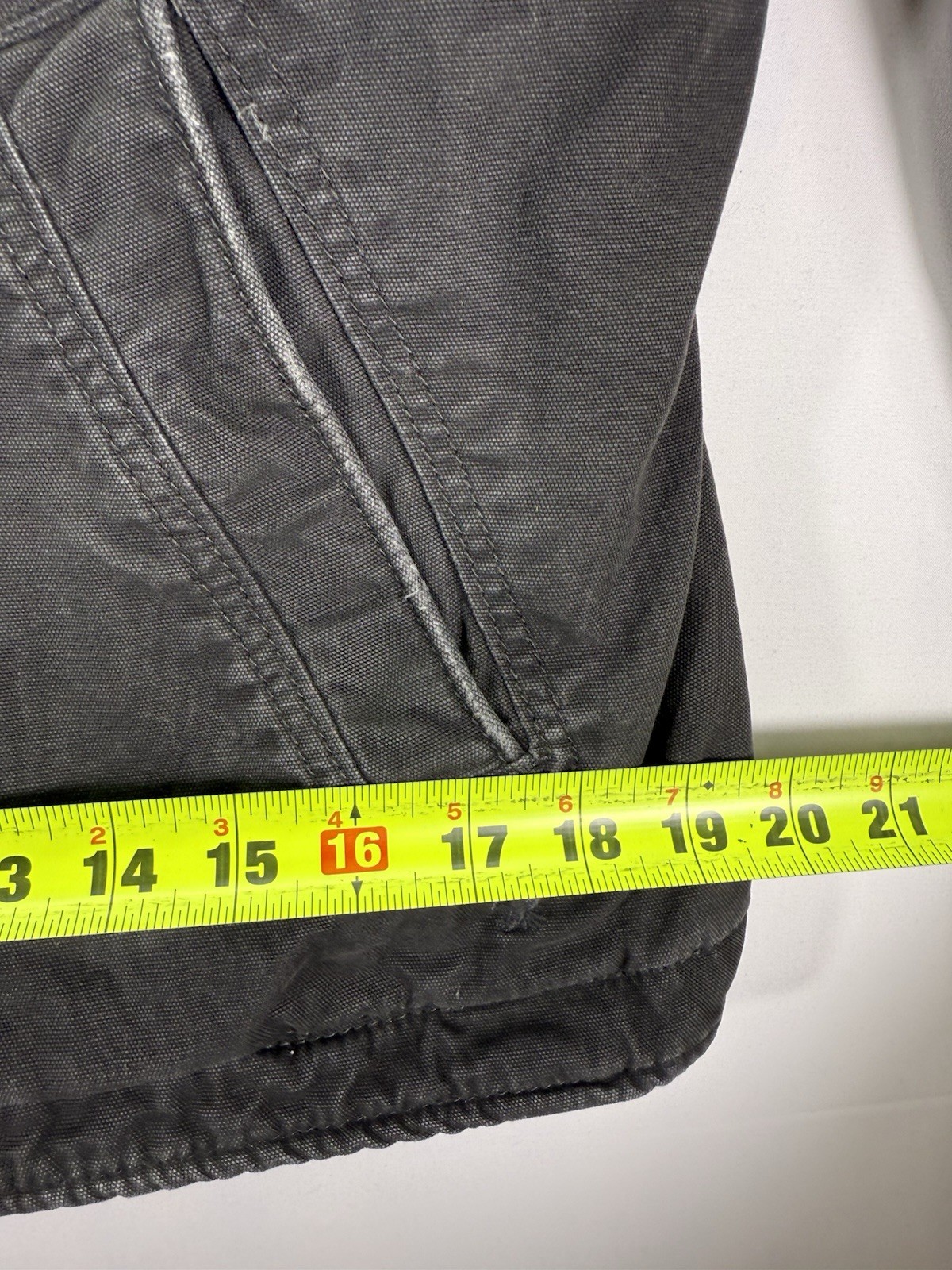 American Eagle Utility Jacket Size Small Gray Hoo… - image 6