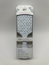 NEW Wet Brush x LoveShackFancy Paddle Detangler Hair Brush English Ivy Blue